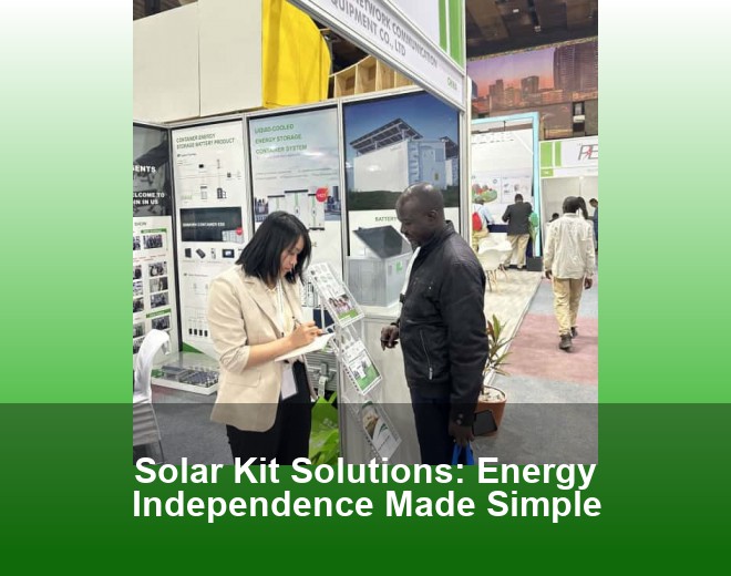 Solar Kit Solutions: Energy Independence Made Simple